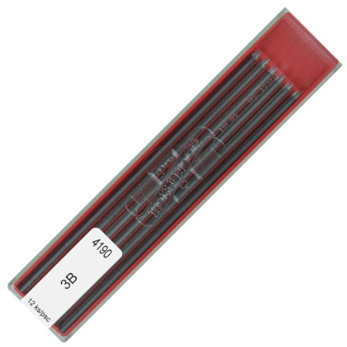 Bleistiftminen - 2 mm - Bleistift Minen - 3B - KOH-I-NOOR Graphitminen