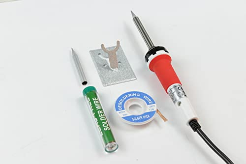 edi-tronic Lötkolben 30W hochwertiger Keramikheizkörper + Zubehör