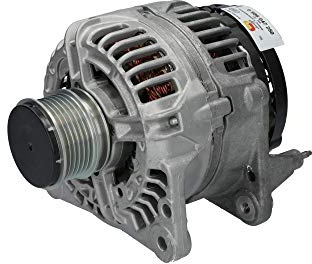 BOSCH 0 986 047 250 Lichtmaschine 90A 14V Drehrichtung im Uhrzeigersinn mit Freilaufriemenscheibe Kompatibel mit VW Golf 4 Schrägheck 1J1 038903018P 4725 038903018PX