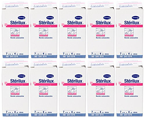 HARTMANN Sterilux Bande - Lot de 10
