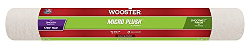 Wooster Brush R235-18 Micro Plush 5/16-inch Nap Roller Cover, 18-inch Length