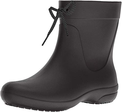 Crocs Fsailshrtrainbt Stivali Donna, Nero (Black), 34 EU
