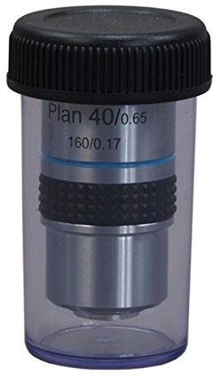OMAX 40X Plan Achromatic Objective for Compound Microscopes