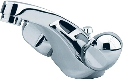 Ideal Standard Tap Spout 120 mm with Fixed Spout, Chrome, B2036AA
