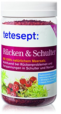 tetesept Rücken und Schulter Meersalz, 1er Pack (1 x 750 g)