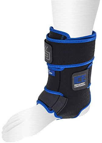 ShockDoctor Erwachsene Ice Recovery Kompression Knöchel Bandage
