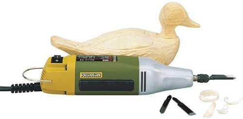 Proxxon - Chisel Moteur Professionnel Proxxon Mos Micromot Modèle. 28644 Avec 3 Couteaux Fournies Aux Concepteurs Et Aux Menuisiers, Sculpteurs D'Art. Pour Sculpter Toutes Sortes De Bois, Pour La Rénovation Et La Fabrication De Meubles, Restauration De Meubles Anciens.