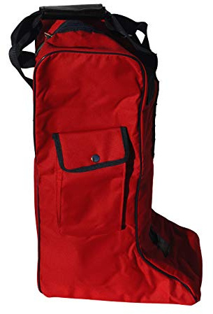Rhinegold Essential - Bolsa para Botas, 0, Bolsa para Botas, Rojo, Talla única