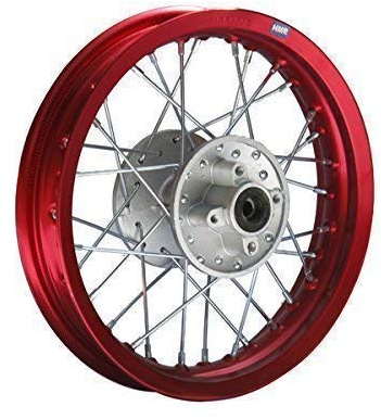 hmparts - Cerchione in Alluminio Anodizzato 12 posteriore , per Pit Bike, Dirt bike, Cross