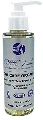 Organic hard skin soak for feet, foaming foot soak hard skin removal, vegan soak dry cracked heels, peppermint soak foot soak dry skin and cracked heels. Lockable pump
