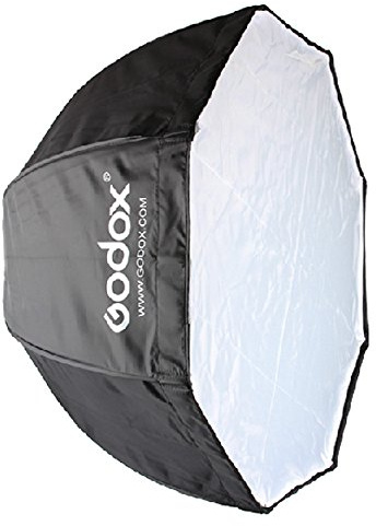 Andoer®, Godox, softbox ottagonale portatile, diametro 80 cm, ombrello riflettore per Speedlight