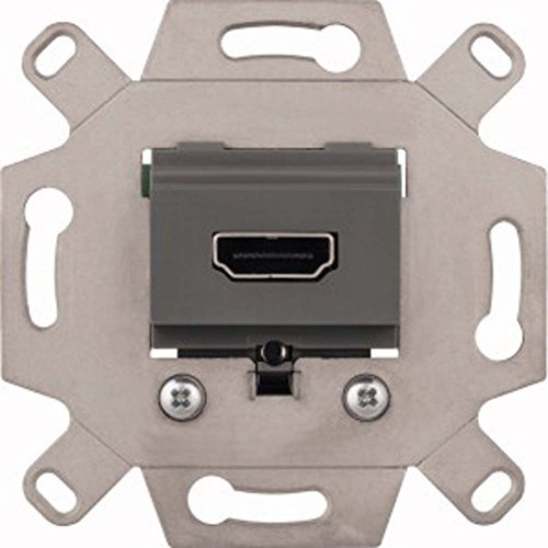 Merten meg4583 – 0000 HDMI Grey Socket-Outlet – Socket-outlets