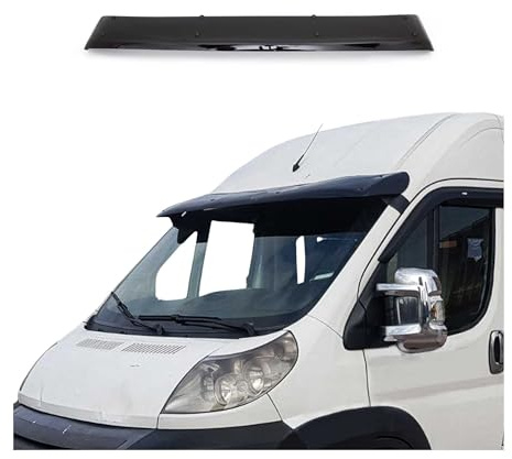 OMAC Sonnenblende äußeren Außensonnenblende kompatibel mit FIAT Ducato 2006-2025 Acryl