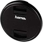 Hama Objektivdeckel für 62 mm Objektiv, Klemmmechanismus in Oberfläche, Super Snap, Schwarz