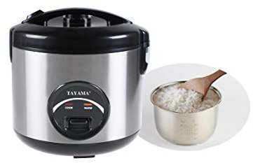 Tayama Cuociriso in acciaio inox da 10 tazze