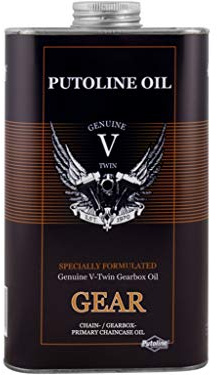 Putoline V-Twin Gear aceite 50/caja de cambios de aceite, 1 litro lata