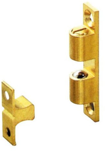 Cricchetto a Due Sfere in Ottone Lucido misura 50 mm