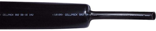 Cellpack Schrumpfschlauch SRH2 95-26/1000 sw m.Kleber,in 1m Absch Schrumpfschlauch 4010311009308