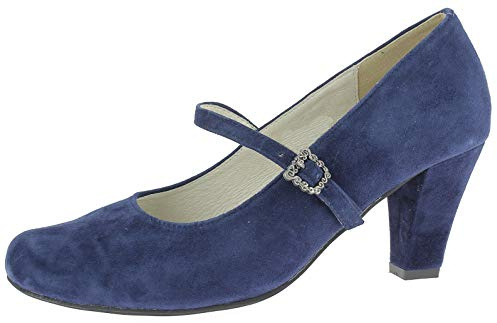 Hirschkogel Damen Pumps, d.blau, 41 EU