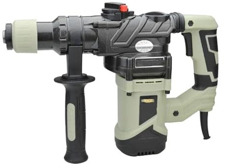 KONGMM Trapano a percussione, Martello Elettrico Martello perforatore Elettrico 689 Martello demolitore Elettrico con scalpello 220/1300W Scanalatura del calcestruzzo