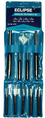 Eclipse Professional Tools 161W 9 Piece Parallel Pin Punch Set