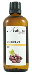 Naturra Bio Jojobaöl kaltgepresst 100ml Glas unraffiniert vegan nativ Körperpflege