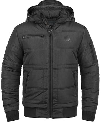 BLEND BHBoris Herren Winterjacke Jacke Herrenjacke, 2XL, Black (70155)
