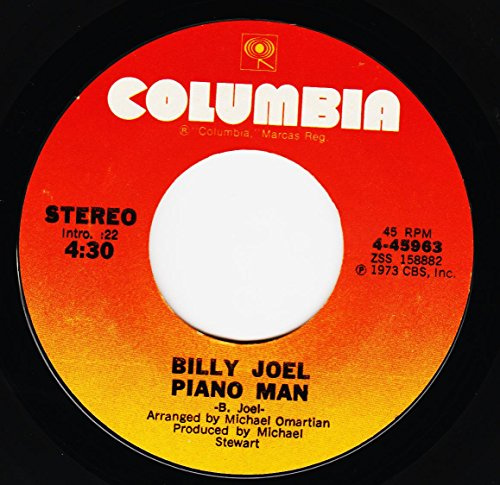 piano man 45 rpm single
