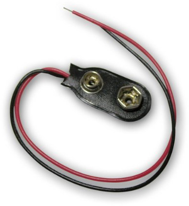 world-trading-net - 10er Pack Batterieclip für 9-V Blöcke, I-Form, Kunststoff