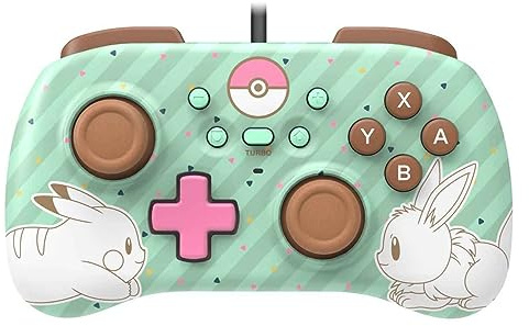HORIPAD Mini para Nintendo Switch (Pikachu & Eevee)