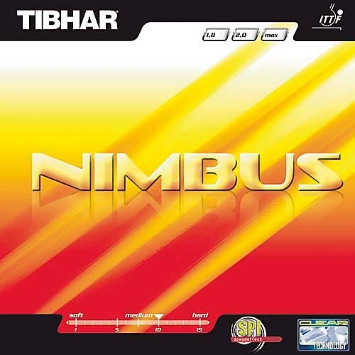 Tibhar Belag Nimbus Farbe 2,0 mm, rot, Größe 2,0 mm, rot