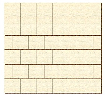 Sperrholz Schindeln - Rechteckform - Größen- und Mengenauswahl, Schindelgröße:60mm x 30mm, Pack mit:100 Stück