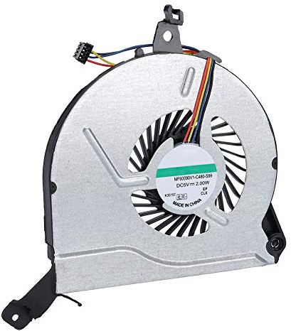 Diyeeni Enfriador de Ventilador de Enfriamiento para HP 15-V 15-P 14-V 767712-001,Nuevo Ventilador de Enfriamiento de CPU 5V 4Pin