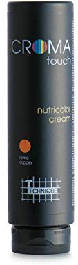 TECHNIQUE Croma Touch - Máscara de color directo para el cabello, 200 ml, color cobre intensificado, reviva la iluminación