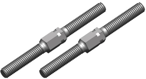 Corally Turnbuckle M3 35mm Steel 2 Pcs