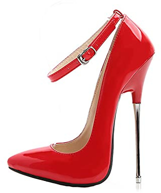 16CM/6,30IN Frauen einfarbig spitz sexy Stiletto High Heels Sandale Pumps Damen High Heels sexy Pole Dancer Stripper Ferse Stiletto Party Sandalen