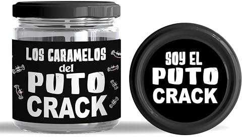 Tarro de caramelos humor negro (SOY EL PUTO CRACK)