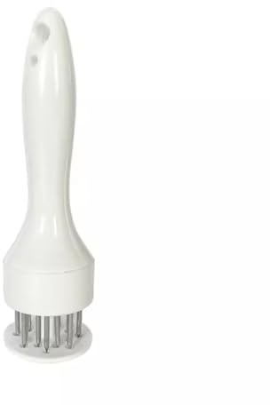 SLEDEZ Aguja Ablandadora De Carne Aguja for Carne de Acero Inoxidable, Inserto for Carne, (White)