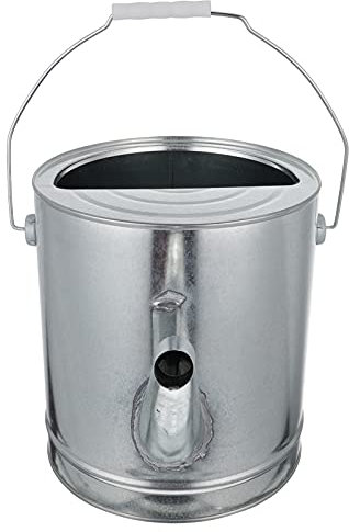 SOLUSTRE Baril De Pétrole Fer Pour Essence Huile Récipient De Stockage Avec Poignée Baril De Secours Pour Maison