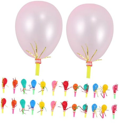 TOYANDONA 100pezzi Fischietti Per Feste Corni Da Suonare Soffiatori Per Feste Scoppio Soffiatori Per Compleanni Palloncino Da Colpire Per Ragazzo Fischietti Per Ragazzo Fischietto Giocattolo