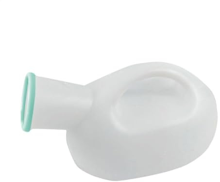 Botella de orinal – Excelente diseño, botella portátil para orinar | masculino, a prueba de fugas, unisex, colector de urna masculino femenino para hospital, camping, coche, viajes, inodoro urin
