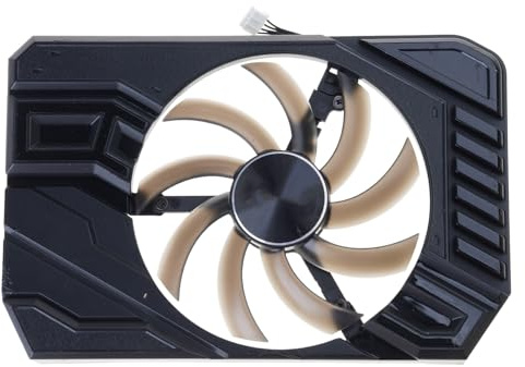 UncleS Ventola della Scheda Video da 85 Mm A 4 Pin Radiatori Raffreddamento Grafico Installazione Semplice Sostituzione per Ventola della Scheda GTX1660 2060 StormX