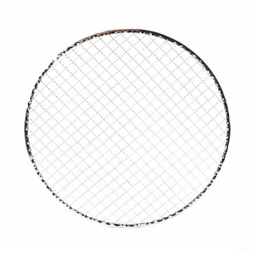 Lot de 5 grilles rondes jetables en fer pour barbecue à usage unique (33 cm)