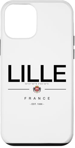 Custodia per iPhone 12 mini Lille Francia Souvenir Lille regalo Francia Viaggio in Francia