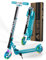Apollo Skyracer City Roller mit LED Leuchträdern | Roller Kinder 6 Jahre | City Scooter mit Federung | Tretroller für Kinder und Teens | klappbar und höhenverstellbar