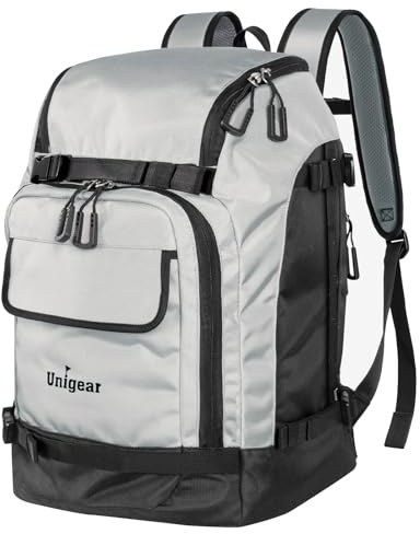 Unigear 50L/70L Ski Boot Backpack, Snowboard Shoes with Helmet Bag, Winter Sports Skiing Skating Rucksack