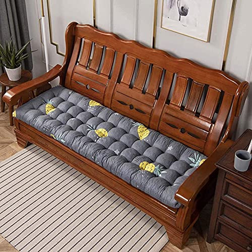 Weiches Schaumstoffkissen für 2- und 3-Sitzer-Sofa, Innen- und Außenbereich, Garten, Schaukelliege, Matratze, waschbar und dick