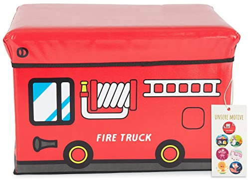 Bieco | contenitore giochi bambini| scatole portaoggetti | baule portagiochi |cesto