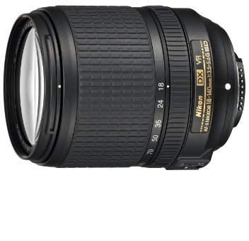 Nikon AF-S DX NIKKOR 18-140 f/3.5-5.6G ED VR Objectif 210 mm Noir