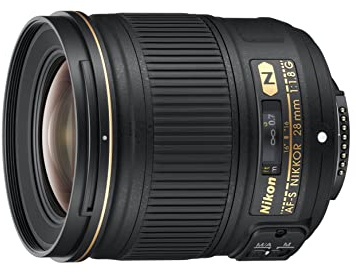 Nikon NIKKOR AF-S 28mm f/1.8G, Obiettivo grandangolo FX, ideale per scattare in spazi interni ristretti, Nero [Nital Card: 4 Anni di Garanzia]